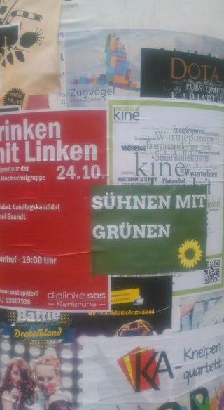 Sühnen mit Grünen