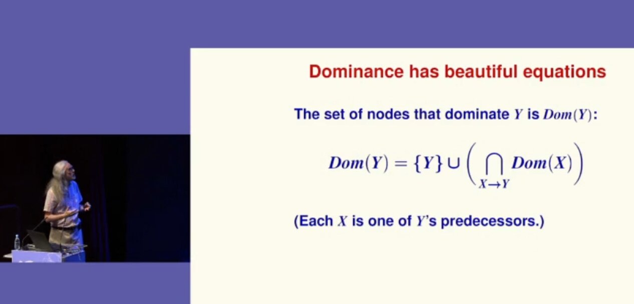 Norman Ramsey shows a formula